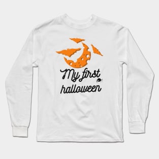 Funny My first bat halloween Long Sleeve T-Shirt